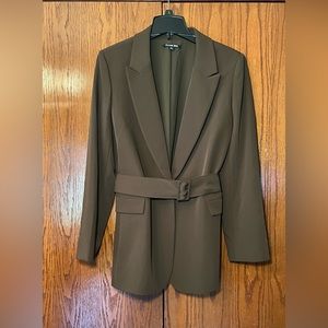 Giani Bini Sz-12 Women’s Belted Contemporary Blazer/Jacket NWOT